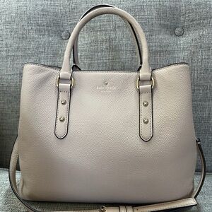 Kate Spade Larchmont Avenue Evangelie Pebbled Leather Multi Compartment Bag